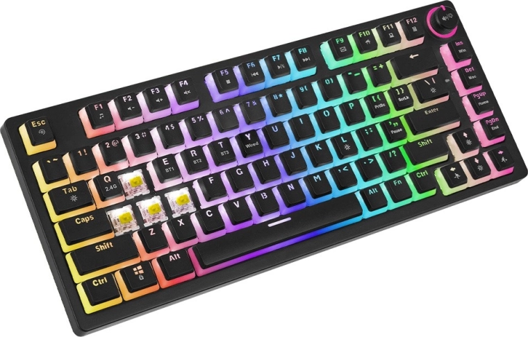 Volledige N-key rollover en anti-ghosting