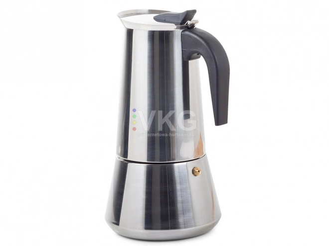 Italiaanse mokkanep 12 koffie 600 ml roestvrij staal