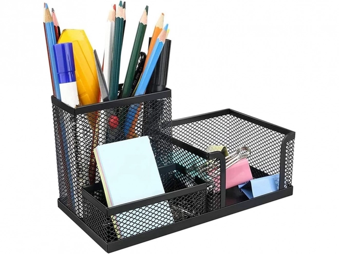 Metalen bureau-organizer 3 vakken