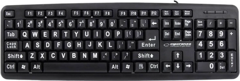 Bedrade toetsenbord Esperanza EK129