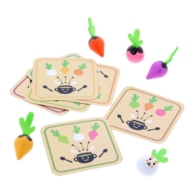 Twee spellen in één: memory en soep koken