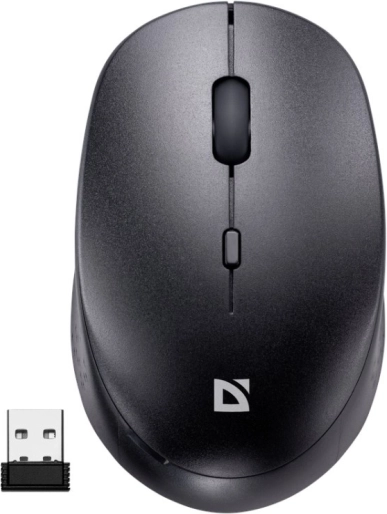 Draadloze stille muis Defender Auris MB-027 – zwart