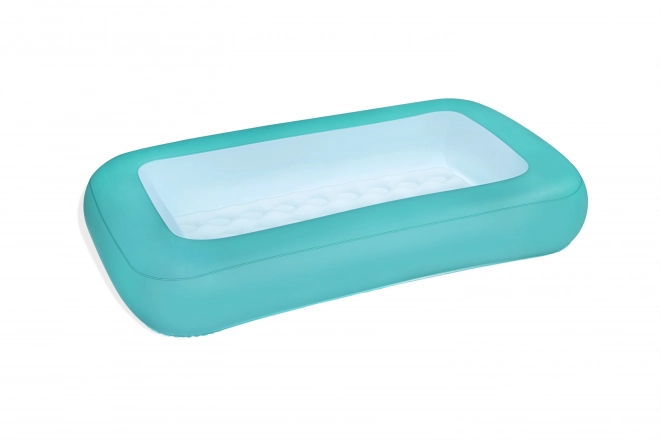 BESTWAY Rechthoekig opblaasbaar kinderzwembad 2+ 165x104x25cm + opblaasbare bodem