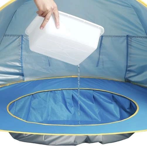Strandtent met Zwembad 21204