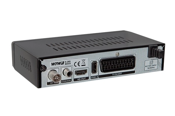 Digitale televisie tuner WIWA H.265 MAXX