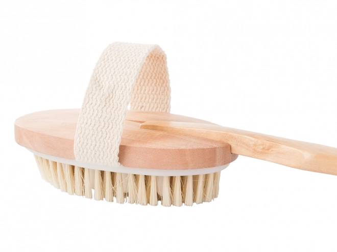 Houten massageborstel voor het lichaam