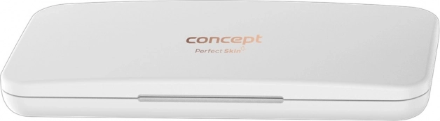 Compacte cosmetische pocketspiegel met LED-verlichting CONCEPT Perfect Skin, wit