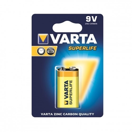 9V zinkbatterij Superlife 10 stuks.