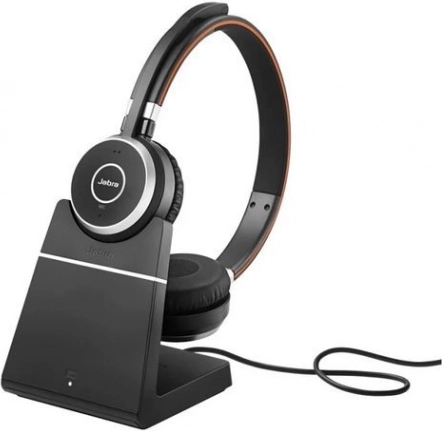 Jabra Evolve 65 Stereo met oplaadstandaard en USB-adapter