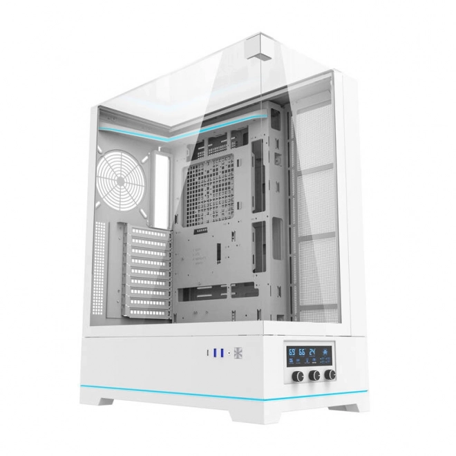 Computerbehuizing Darkflash DY450L wit