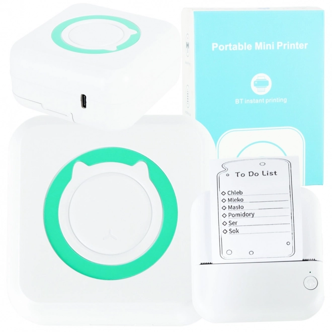 Mini thermische printer voor foto's en notities met Bluetooth