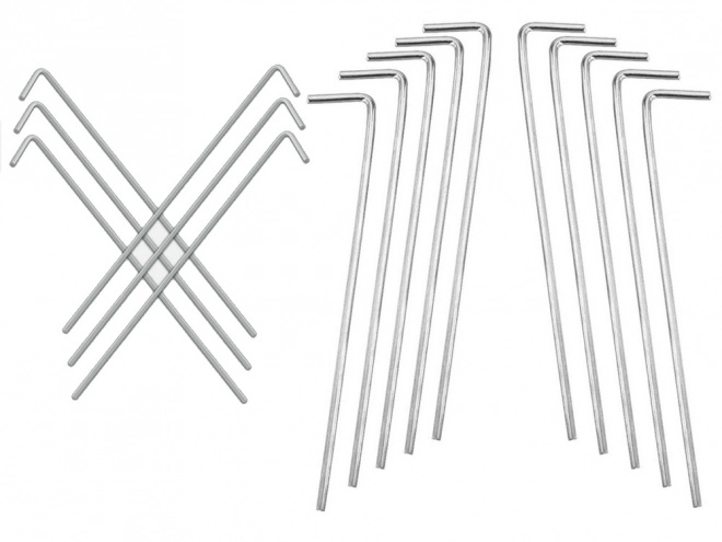 Stalen Tentharingen 24 cm 10 stuks