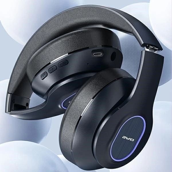 Draadloze Awei Bluetooth-koptelefoon zwart