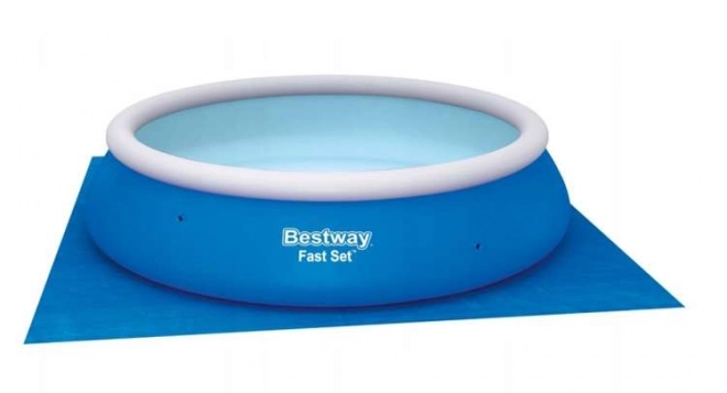 Beschermende mat voor zwembad Bestway 396x396 cm