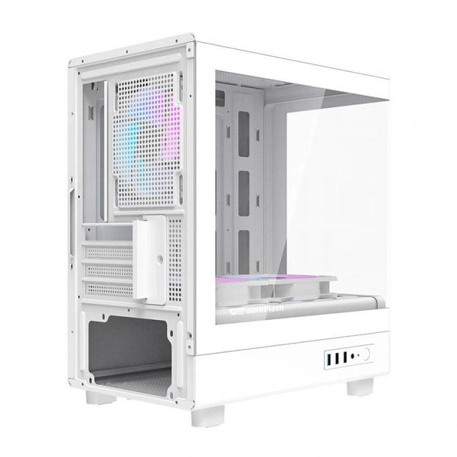 Computerkast Darkflash met aRGB ventilatoren wit