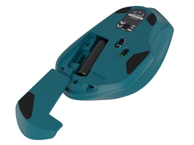 Draadloze muis Siskin 2 1600 DPI Bluetooth 5.0 + 2,4GHz – Blauw