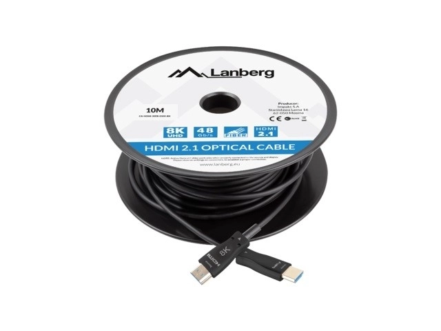 HDMI-kabel M/M v2. 10M 8k optische AOC