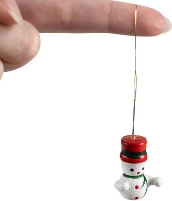 Kerstversieringen/hangers voor de boom 10 stuks. Ruhhy 22943