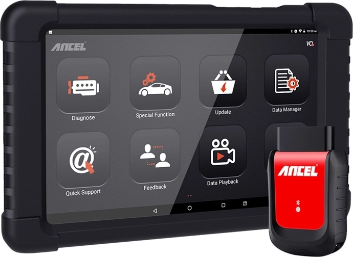 Groot 10,1" touchdisplay en robuuste behuizing