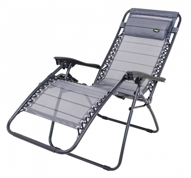Tuin- en strandligbed met drankhouder