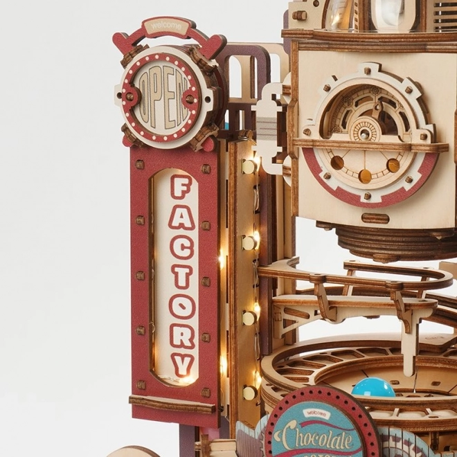 RoboTime 3D puzzel knikkerbaan Chocoladefabriek