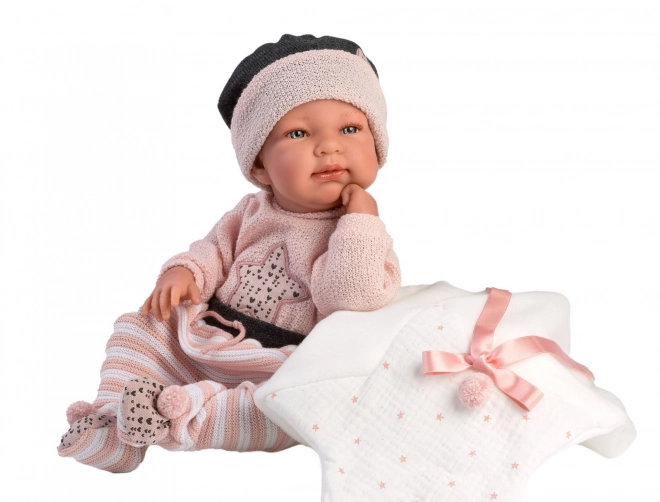 Llorens M843-26 kleertjes voor babypop pasgeboren maat 43-44 cm