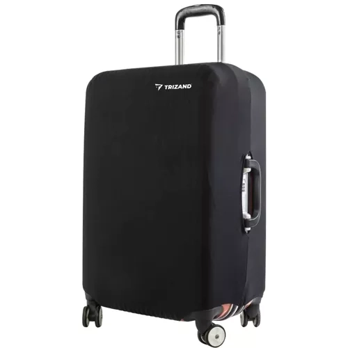 Trizand 23839 Kofferhoes M 62 x 43 x 27 cm zwart