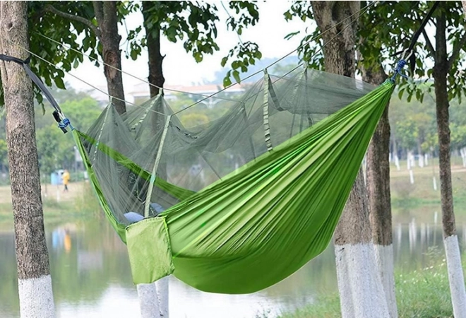Hangmat met Muggennet 270x140cm