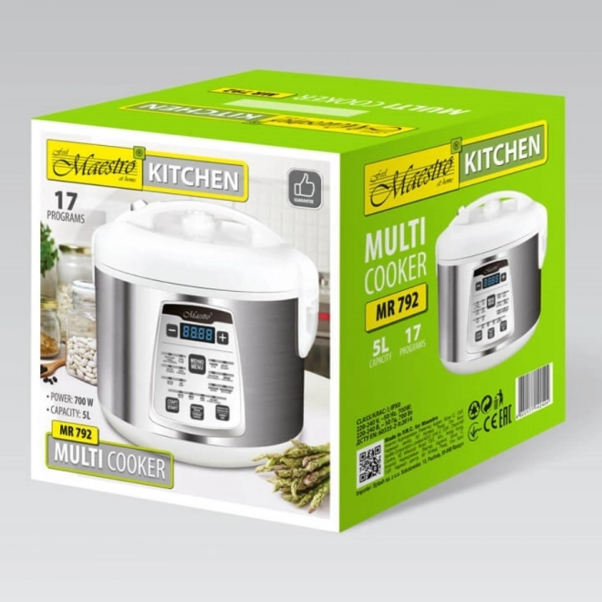 Multicooker 5l, 17 programma's, 700W MR-792