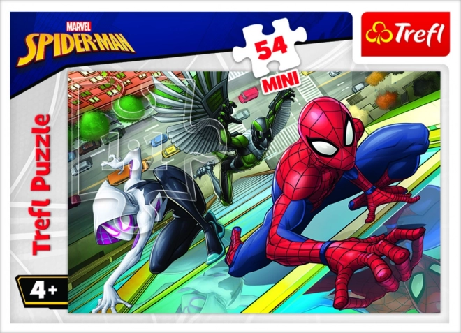 Minipuzzel Spiderman 54 stukjes