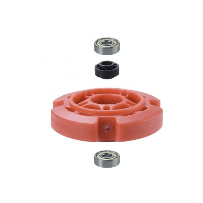 Hula hop en springtouw met LED-lichten, groen