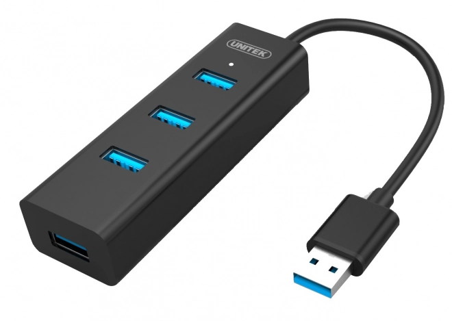 Hub 4x USB 3.0 met ondersteuning voor BC1.2, zwart