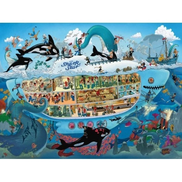 HEYE Puzzel Plezier in de onderzeeër 1500 stukjes