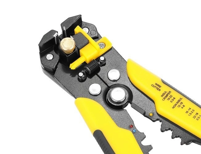 Multifunctionele tang 5-in-1 - stripper, krimptang en connectorklem - automatische draadstripper