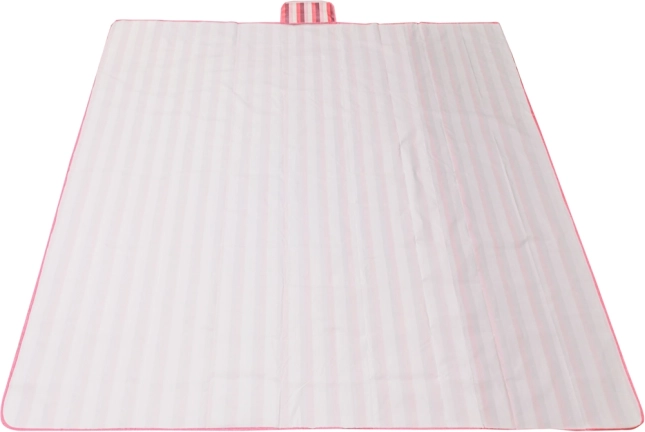 Roze opvouwbare strand- en picknickdeken