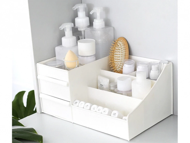 Organizer voor cosmetica en sieraden met lades