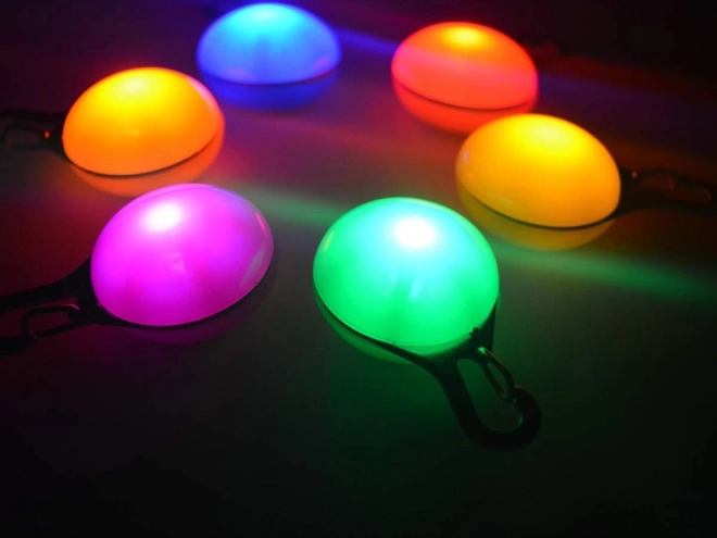 Lichtgevende hanger voor halsband van honden en katten