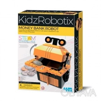 Mechanische robot spaarpot