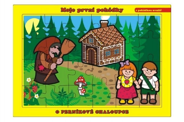 Puzzel Peperkoekhuisje 24 stukjes