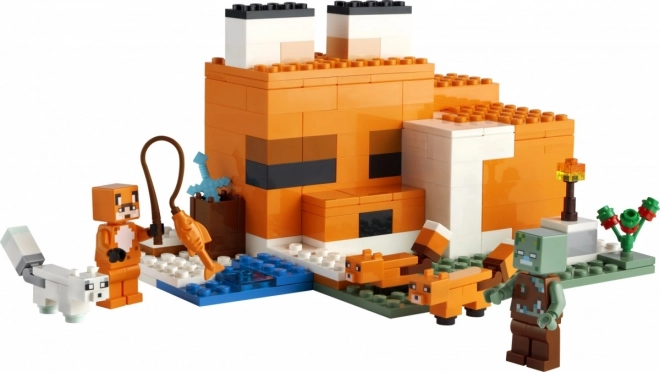 LEGO Minecraft 21178 Vossenhuis