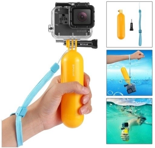 Opnamen in het water zonder zinkzorgen