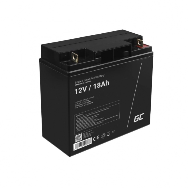 Oplaadbare AGM-batterij 12V 18Ah Onderhoudsvrije batterij voor UPS ALARM