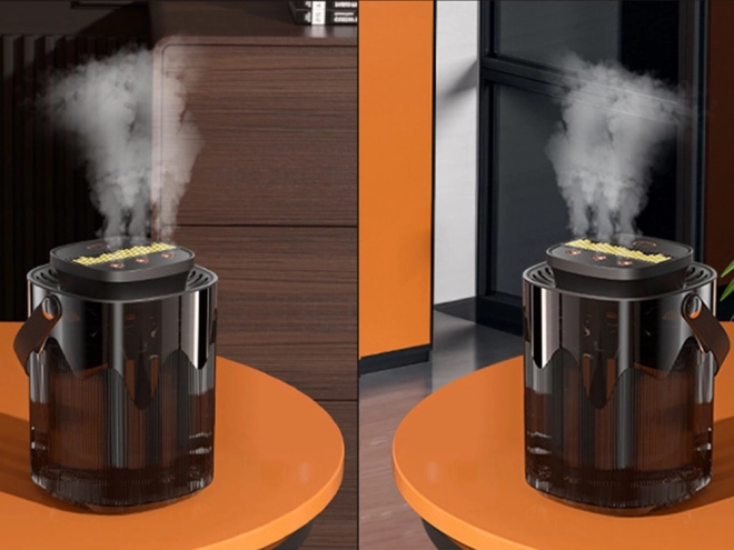 Luchtbevochtiger met aromatherapie en RGB-verlichting USB