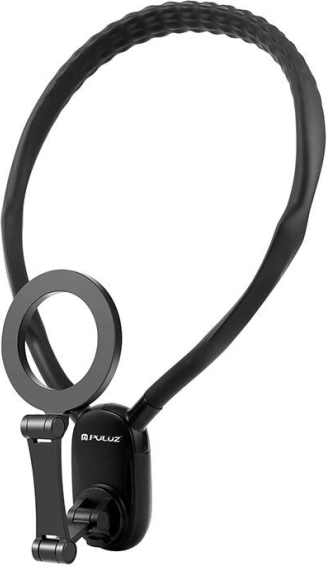 Magnetische nekhouder POV PULUZ voor actioncamera’s en telefoons (zwart)