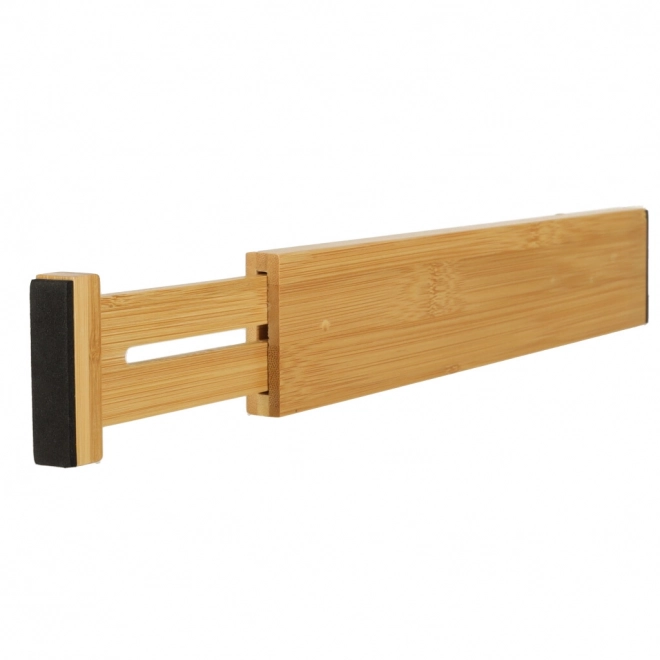 Verstelbare bamboe lade-organizer