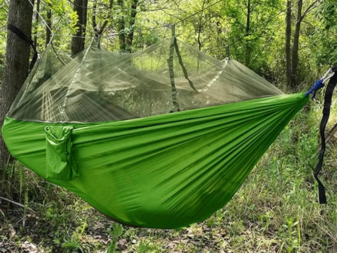 Hangmat met Muggennet 270x140cm