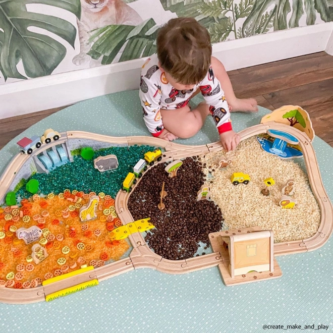 Bigjigs Rail Brug met Waterval