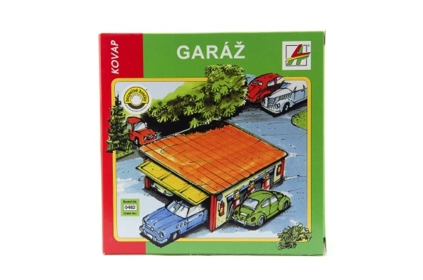 Garage staal 15x6x13cm in doos Kovap