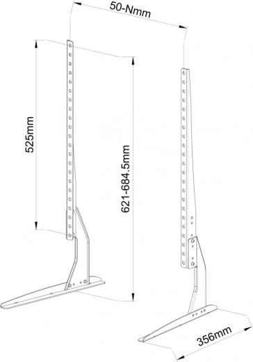Brede VESA-compatibiliteit tot 800×400