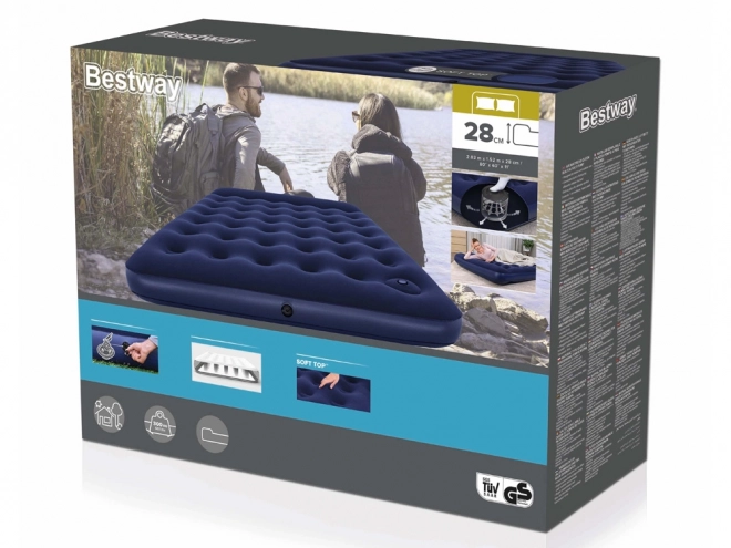 Opblaasbare matras Queen met ingebouwde pomp van Bestway